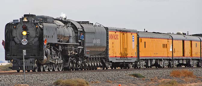 Union Pacific Steam Locomotive 844, November 12, 2011